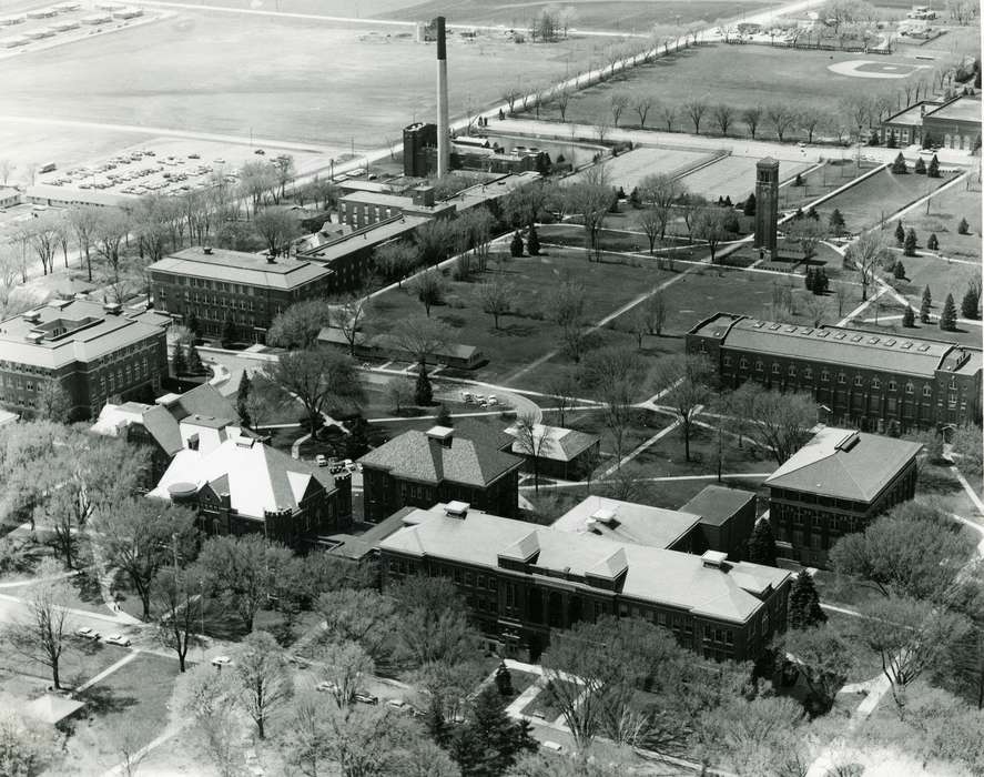 Cedar Falls, IA, history of Iowa, Iowa History, uni, iowa state teachers college, Aerial Shots, UNI Special Collections & University Archives, Iowa, Schools and Education, university of northern iowa