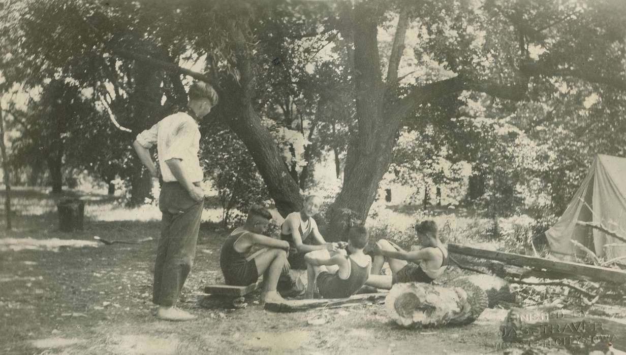 boy scouts, history of Iowa, Iowa History, camp fire, Hamilton County, IA, Iowa, Outdoor Recreation, McMurray, Doug, Children