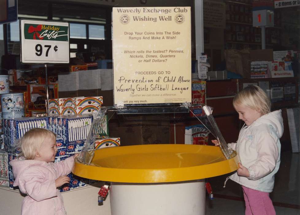 history of Iowa, Iowa History, Waverly, IA, well, Iowa, charity, Children, Waverly Public Library