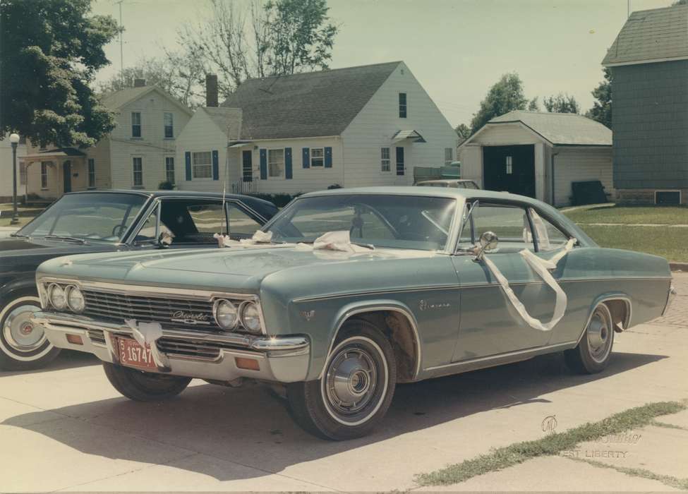 history of Iowa, Iowa History, Motorized Vehicles, West Liberty, IA, chevrolet, Lokmer, Trish, impala, Iowa, Weddings
