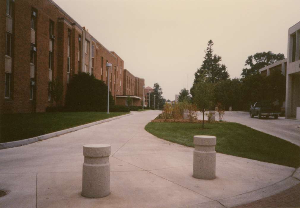 Iowa History, baker hall, Iowa, Schools and Education, university of northern iowa, uni, UNI Special Collections & University Archives, sidewalk, Cedar Falls, IA, history of Iowa