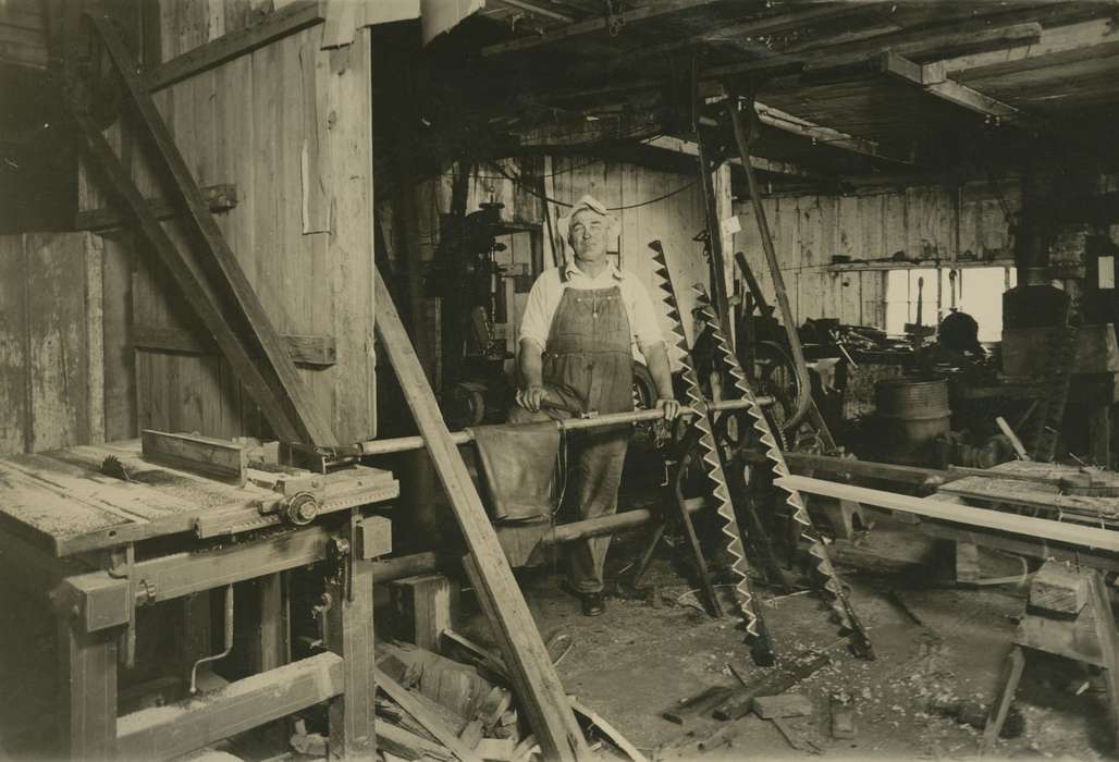 history of Iowa, Iowa History, Businesses and Factories, tools, Iowa, Cedar Rapids, IA, Freeman, Marie, Portraits - Individual