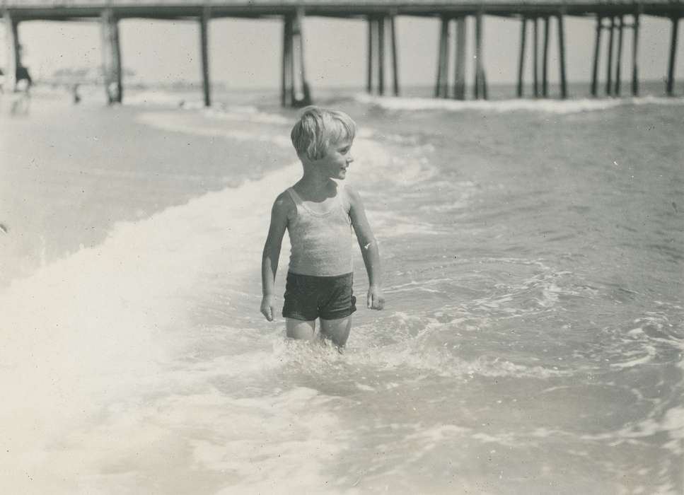 Travel, Iowa, McMurray, Doug, bathing suit, Children, swim suit, ocean, history of Iowa, Ocean Grove, NJ, Iowa History