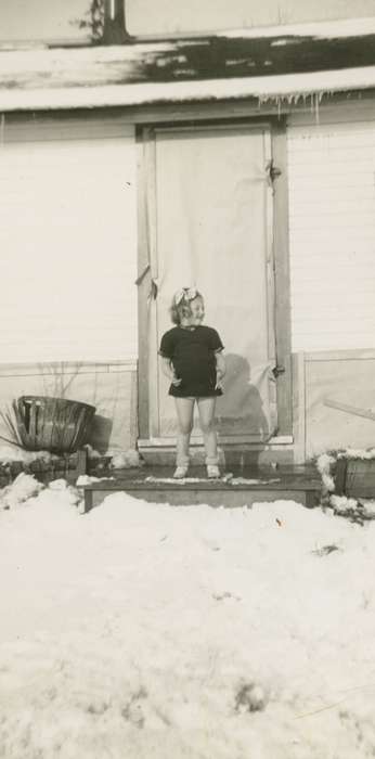 Carney, Cheryl, IA, history of Iowa, snow, window, Iowa, Children, Iowa History, Winter