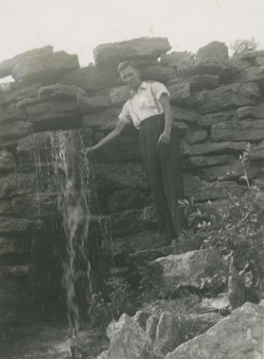 history of Iowa, Iowa History, waterfall, Vanderah, Lori, Iowa, Outdoor Recreation, Ankeny, IA, Portraits - Individual