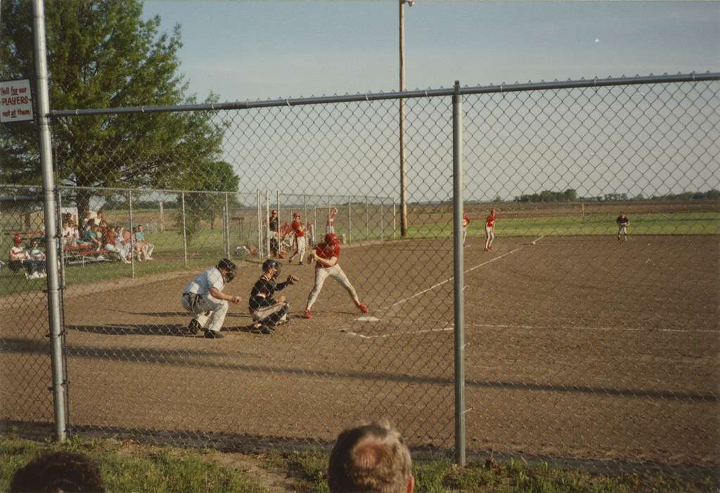 Iowa History, Iowa, Hospodarsky, Todd, Riverside, IA, bat, baseball, Sports, batter, high school, history of Iowa