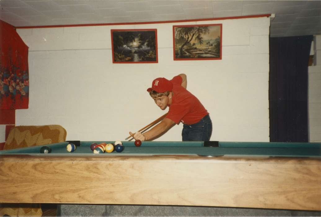 Johnson County, IA, history of Iowa, Hospodarsky, Todd, Iowa History, game, billiard table, Iowa, pool table, Sports, Children, Leisure