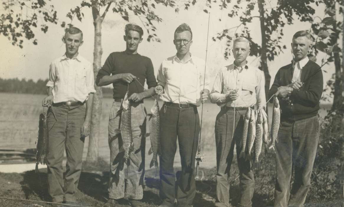 Portraits - Group, Travel, history of Iowa, Iowa History, pike, fishing trip, fishing, fish, Cass County, MN, Iowa, Outdoor Recreation, McMurray, Doug, Leisure