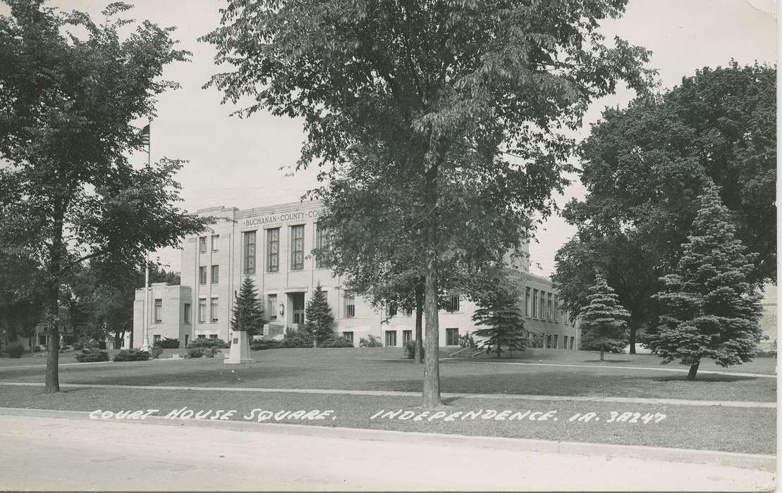 Iowa, Cities and Towns, Independence, IA, courthouse, history of Iowa, Iowa History, Dean, Shirley