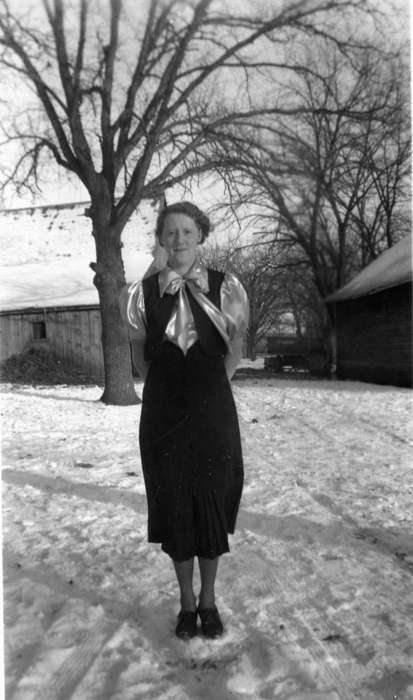 Hatcher, Darlene, history of Iowa, Portraits - Individual, Iowa History, Iowa, USA, winter