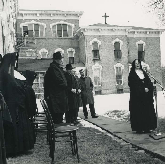 history of Iowa, Iowa History, Waverly, IA, nun, religion, bishop, Iowa, Waverly Public Library, Religion