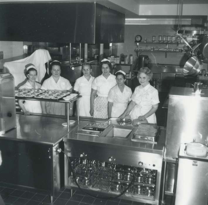 food service, Hospitals, Waverly Public Library, hospital, Iowa, history of Iowa, Iowa History, kitchen, cook