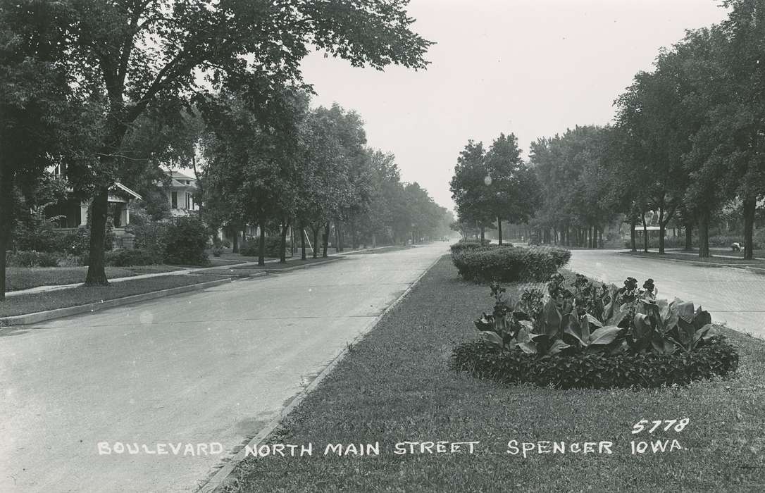 Spencer, IA, Palczewski, Catherine, history of Iowa, Iowa, Cities and Towns, main street, Iowa History, road