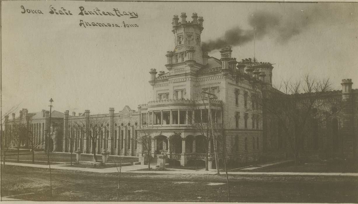 history of Iowa, Iowa, Iowa History, anamosa state penitentiary, Anamosa, IA, Prisons and Criminal Justice, Hatcher, Cecilia