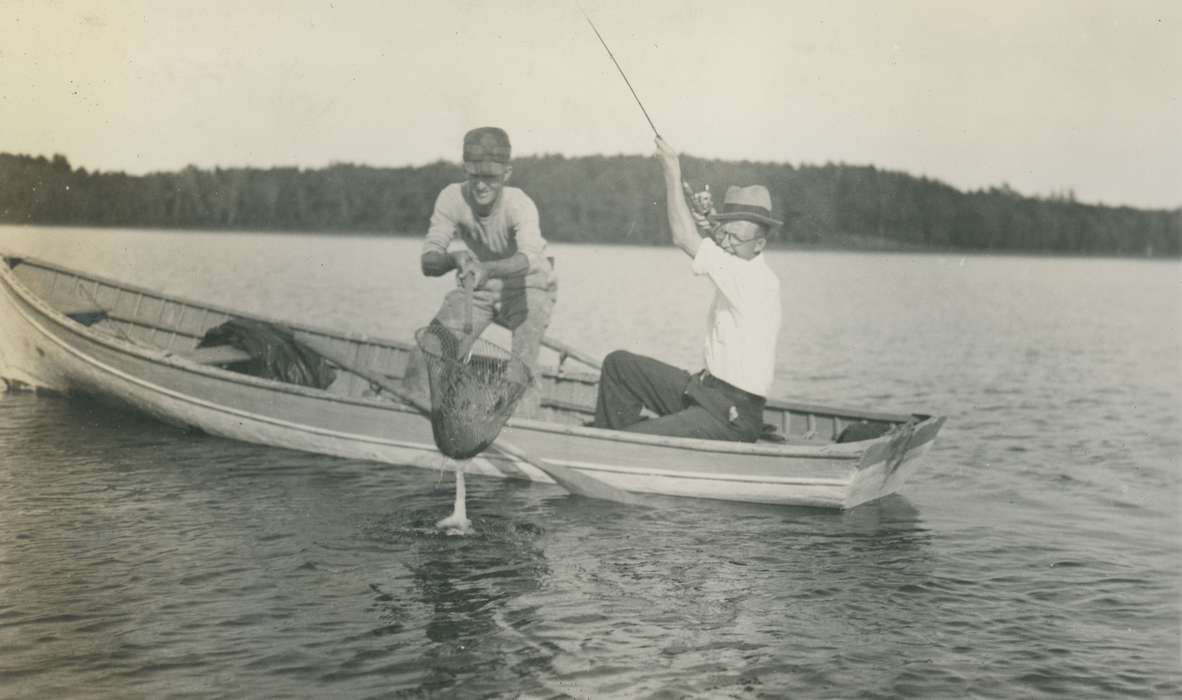 Travel, history of Iowa, Iowa History, Cass County, MN, fishing, fish, Iowa, Outdoor Recreation, boat, McMurray, Doug, fishing rod