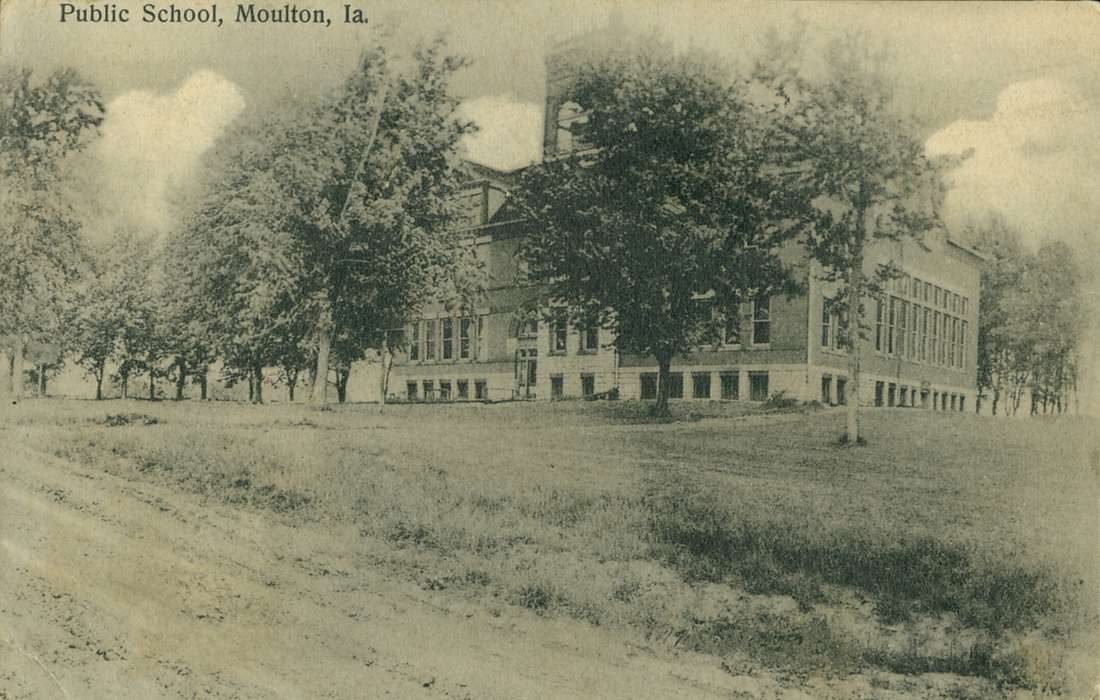 Schools and Education, Iowa, Moulton, IA, history of Iowa, Lemberger, LeAnn, Iowa History, school