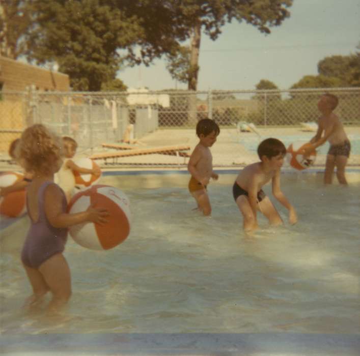 Iowa Falls, IA, Reiter-Husted, Brenda, history of Iowa, Iowa History, swimming pool, beach ball, Iowa, Outdoor Recreation, Children, Leisure, pool