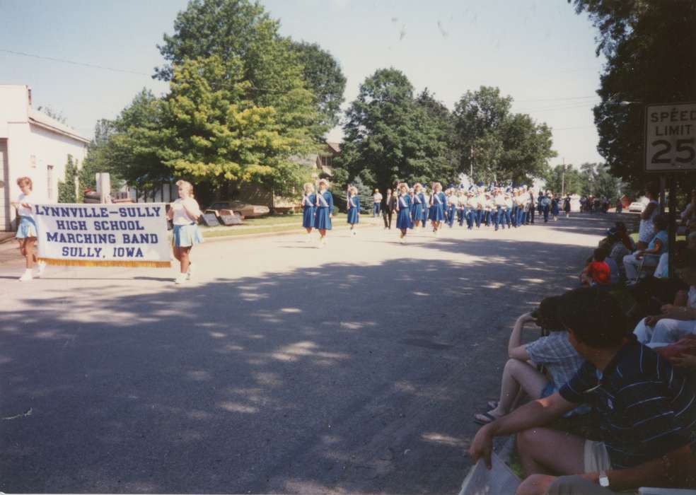 Iowa, parade, 4th of july, Entertainment, Sully, IA, music, marching band, Zegers, Linda, history of Iowa, Iowa History