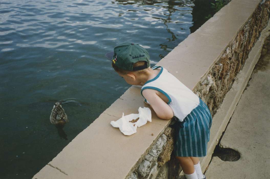 Travel, Nichols, Joyce, bridge, history of Iowa, Iowa History, Animals, duck, Iowa, MO, Children, hat