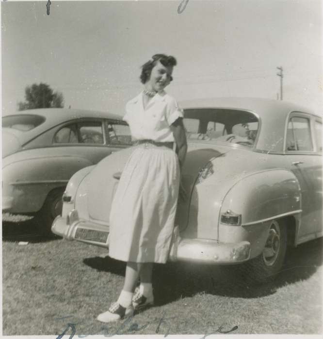 history of Iowa, bobby socks, Iowa History, Fairs and Festivals, Meyer, Norma, Iowa, Waterloo, IA, Portraits - Individual