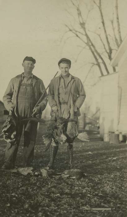 Portraits - Group, bird, Animals, Iowa History, Iowa, hunting, McMurray, Doug, history of Iowa, Outdoor Recreation, gun, Webster City, IA, pheasant