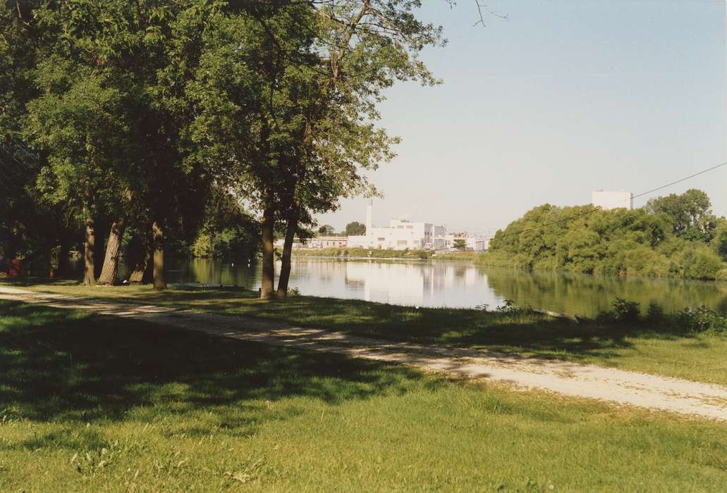 history of Iowa, Iowa History, factory, Lakes, Rivers, and Streams, Waverly, IA, river, Iowa, Waverly Public Library