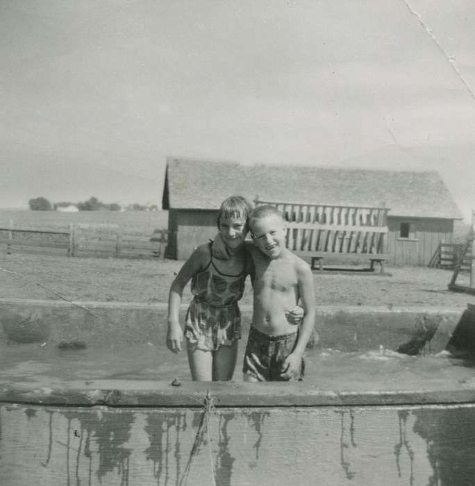 swimsuit, swimming, Barns, Iowa, Iowa History, Churdan, IA, Farms, Outdoor Recreation, Kolb, Elaine, Leisure, history of Iowa