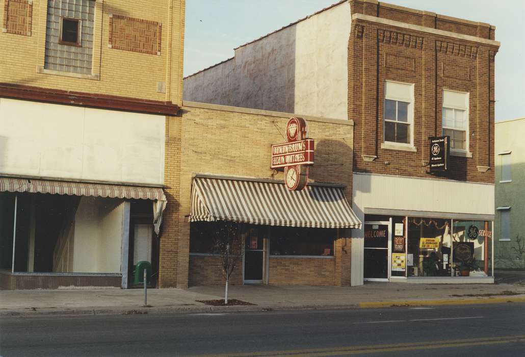 history of Iowa, Businesses and Factories, Waverly, IA, Waverly Public Library, storefront, mainstreet, Main Streets & Town Squares, jc penney, Iowa, Iowa History, Cities and Towns, jewelry store