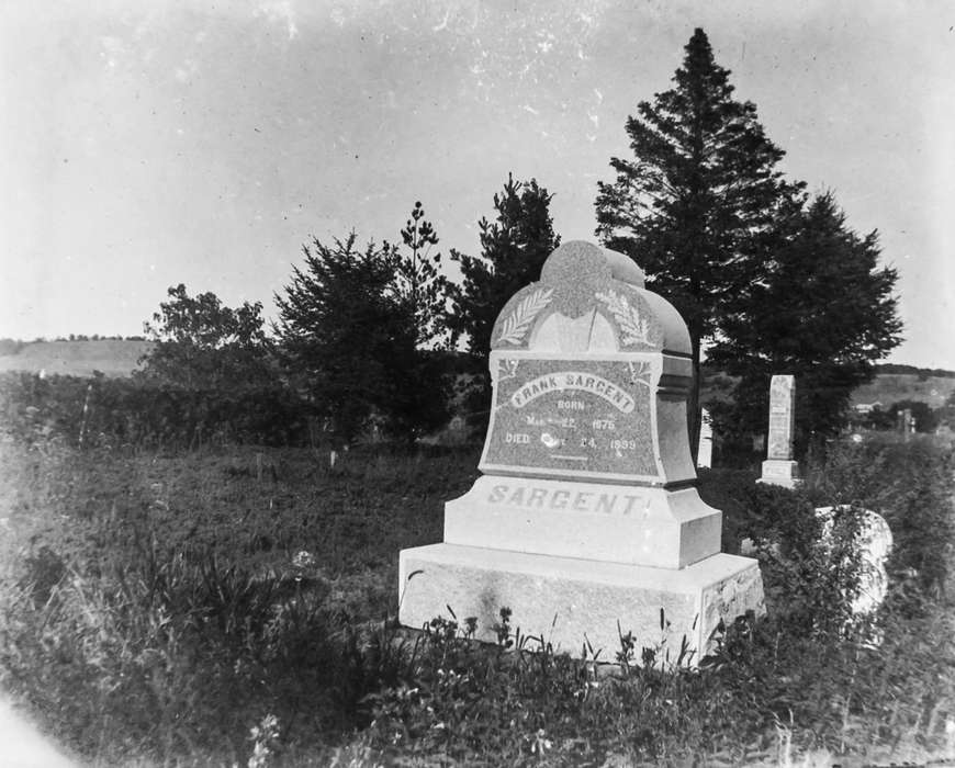 Cemeteries and Funerals, tombstone, IA, history of Iowa, Iowa History, gravestone, Anamosa Library & Learning Center, Iowa