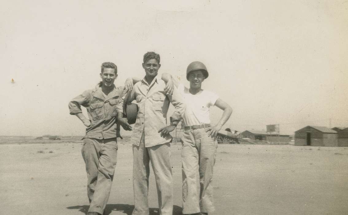 Portraits - Group, Military and Veterans, Travel, history of Iowa, Iowa History, Fink-Bowman, Janna, Iowa, CA