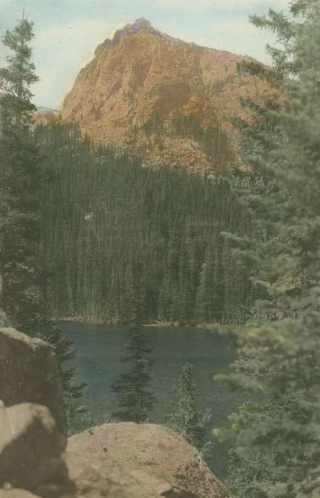 national park, Landscapes, Travel, Iowa, colorized, rocky mountain national park, McMurray, Doug, Estes Park, CO, mountain, history of Iowa, Iowa History