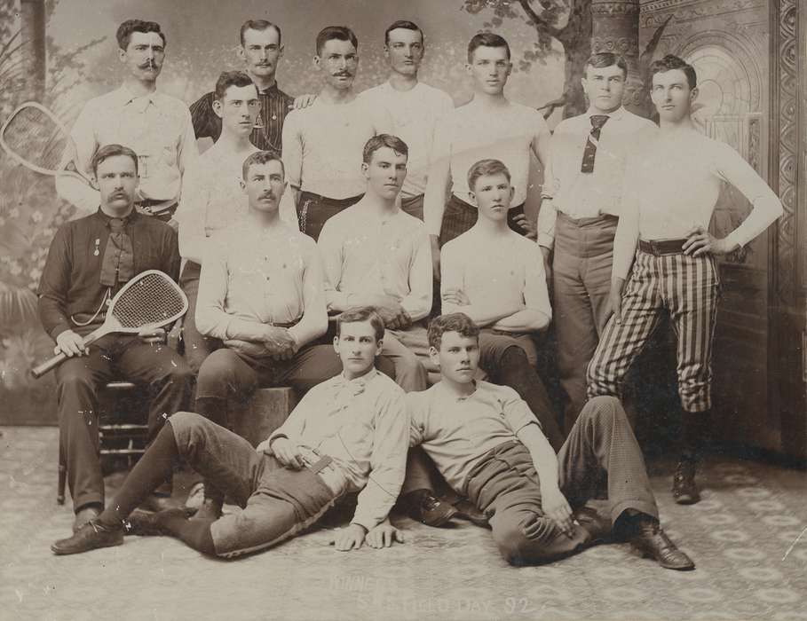 iowa state normal school, history of Iowa, Portraits - Group, team, Iowa, university of northern iowa, uni, Iowa History, Schools and Education, Sports, tennis, University of Northern Iowa Museum, Cedar Falls, IA