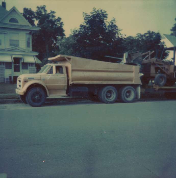 Central City, IA, Powers, Janice, Iowa History, Iowa, Motorized Vehicles, dump truck, truck, history of Iowa