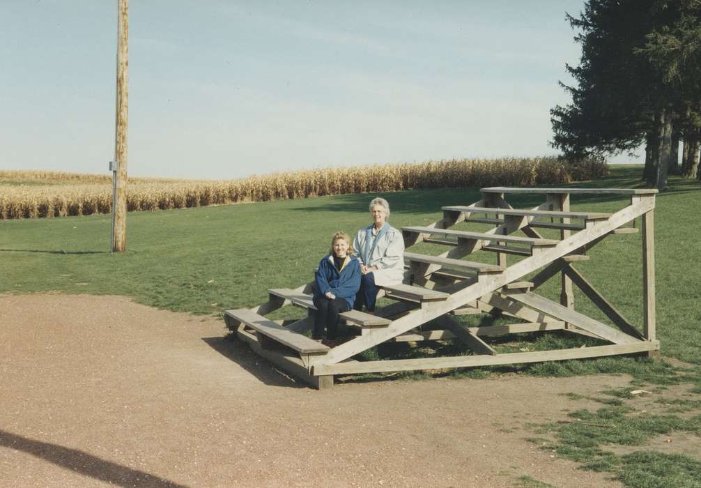 Portraits - Group, Reinbeck, IA, corn, Iowa History, Iowa, Families, baseball, bleachers, Sports, East, Lindsey, Children, history of Iowa