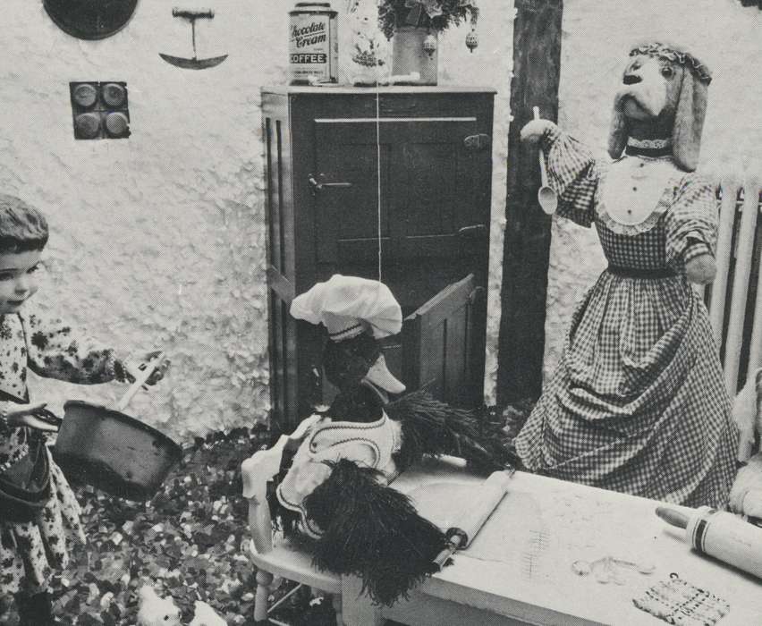 history of Iowa, Iowa History, Entertainment, puppet, duck, Storm Lake, IA, Heilman, John, Iowa, dog