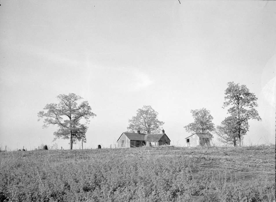 Homes, Library of Congress, history of Iowa, prairie, Farms, Iowa, farm house, Iowa History, Landscapes