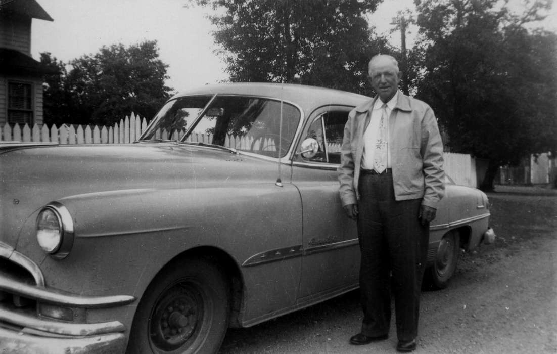 jacket, Motorized Vehicles, Iowa History, Iowa, history of Iowa, Portraits - Individual, car, Iowa Falls, IA, Sprau, Leanne