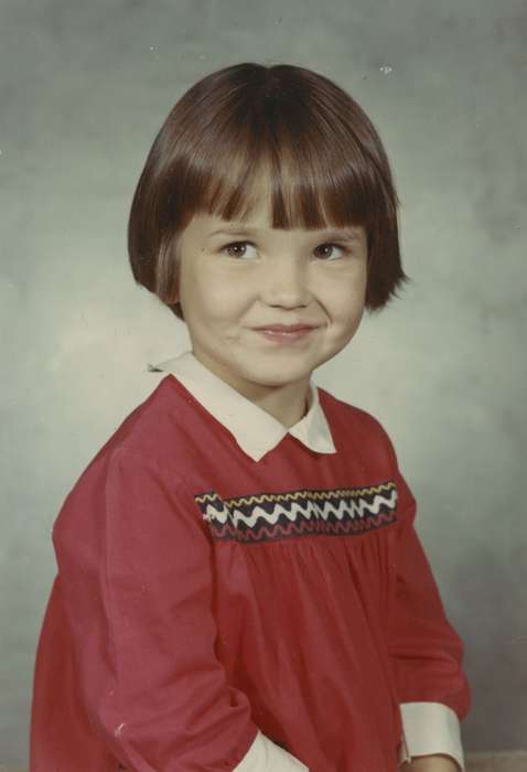 history of Iowa, Iowa History, Fink-Bowman, Janna, class photo, child, West Union, IA, Iowa, Portraits - Individual