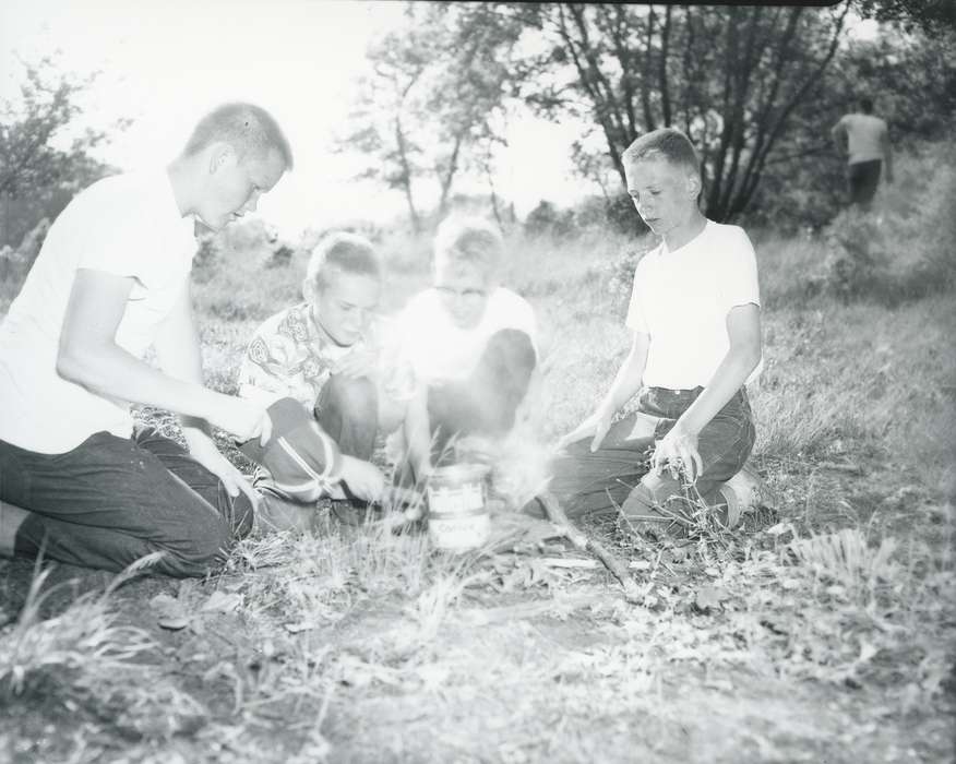 boy scouts, history of Iowa, Iowa History, boys, Iowa, Children, outdoors, Waverly Public Library