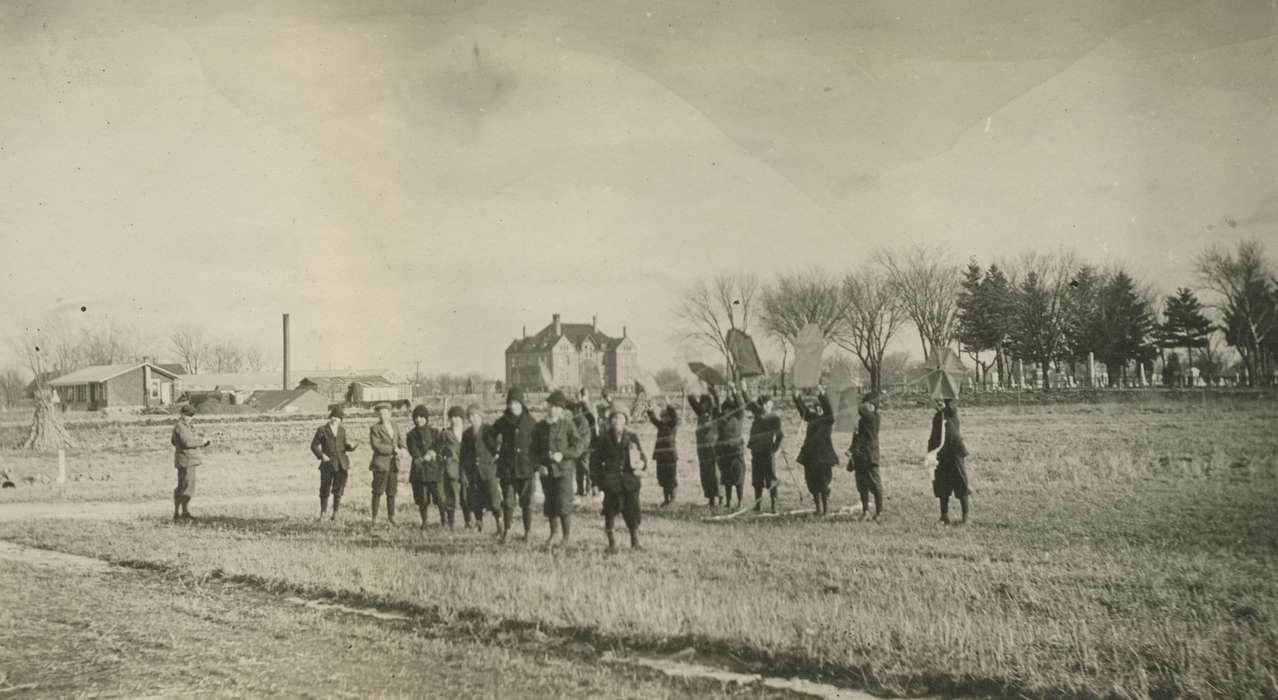 Outdoor Recreation, Iowa, Webster City, IA, McMurray, Doug, Children, boy scout, competition, kite, Civic Engagement, history of Iowa, Iowa History