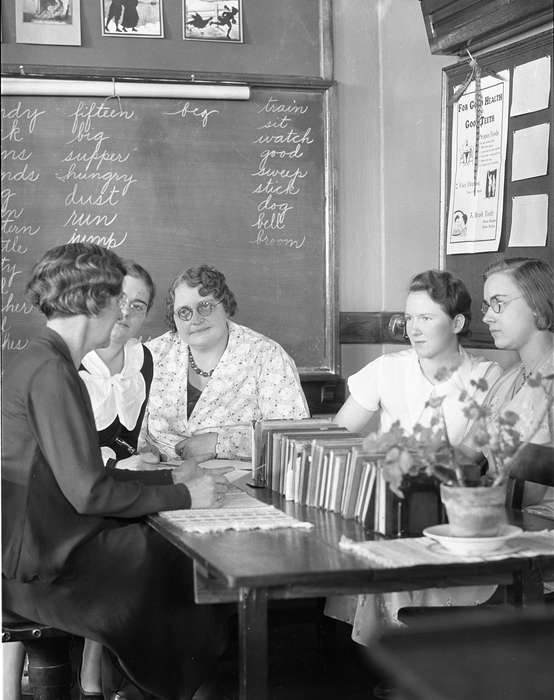 UNI Special Collections & University Archives, chalkboard, history of Iowa, iowa state teachers college, Iowa, uni, classroom, Cedar Falls, IA, university of northern iowa, Iowa History, book, Schools and Education