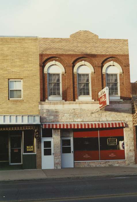 Main Streets & Town Squares, history of Iowa, Iowa History, storefront, Businesses and Factories, Waverly, IA, Iowa, Cities and Towns, tavern, Waverly Public Library