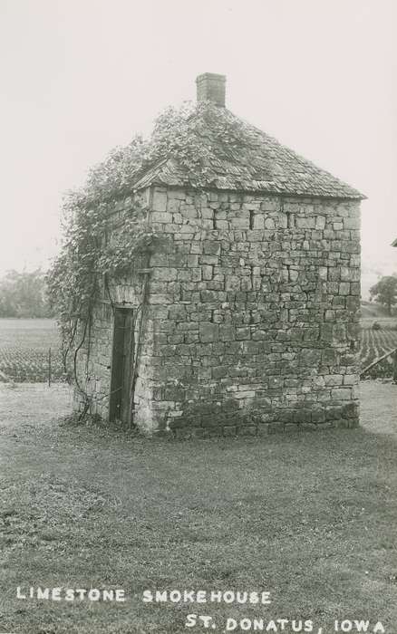 smokehouse, history of Iowa, Iowa, St. Donatus, IA, Iowa History, Palczewski, Catherine, Barns