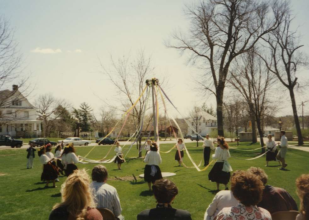 Cedar Falls, IA, cars, history of Iowa, Entertainment, University of Northern Iowa Museum, uni, Iowa History, Civic Engagement, Holidays, Fairs and Festivals, maypole, fashion, Iowa, Schools and Education, university of northern iowa