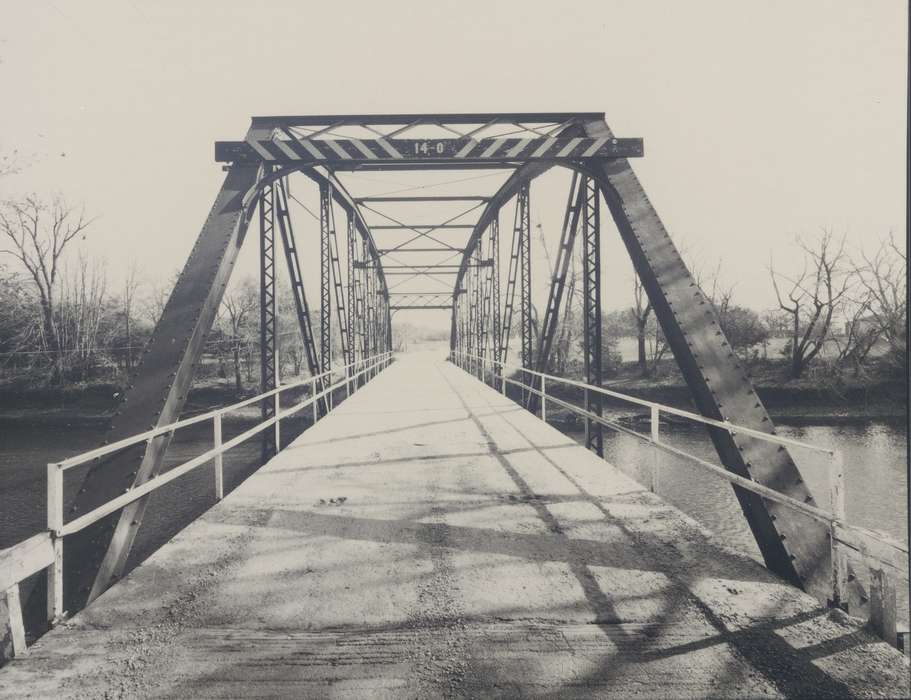 nature, bridge, Iowa History, history of Iowa, Lakes, Rivers, and Streams, Waverly, IA, river, Iowa, Landscapes, Waverly Public Library