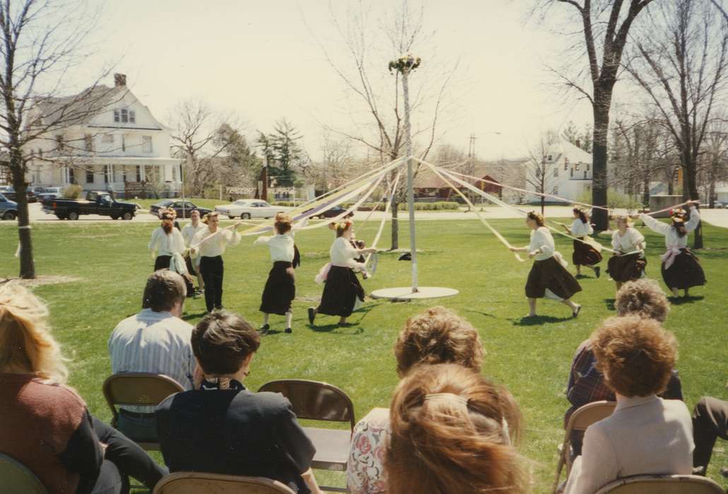 history of Iowa, maypole, fashion, Iowa, university of northern iowa, uni, Iowa History, University of Northern Iowa Museum, Cedar Falls, IA