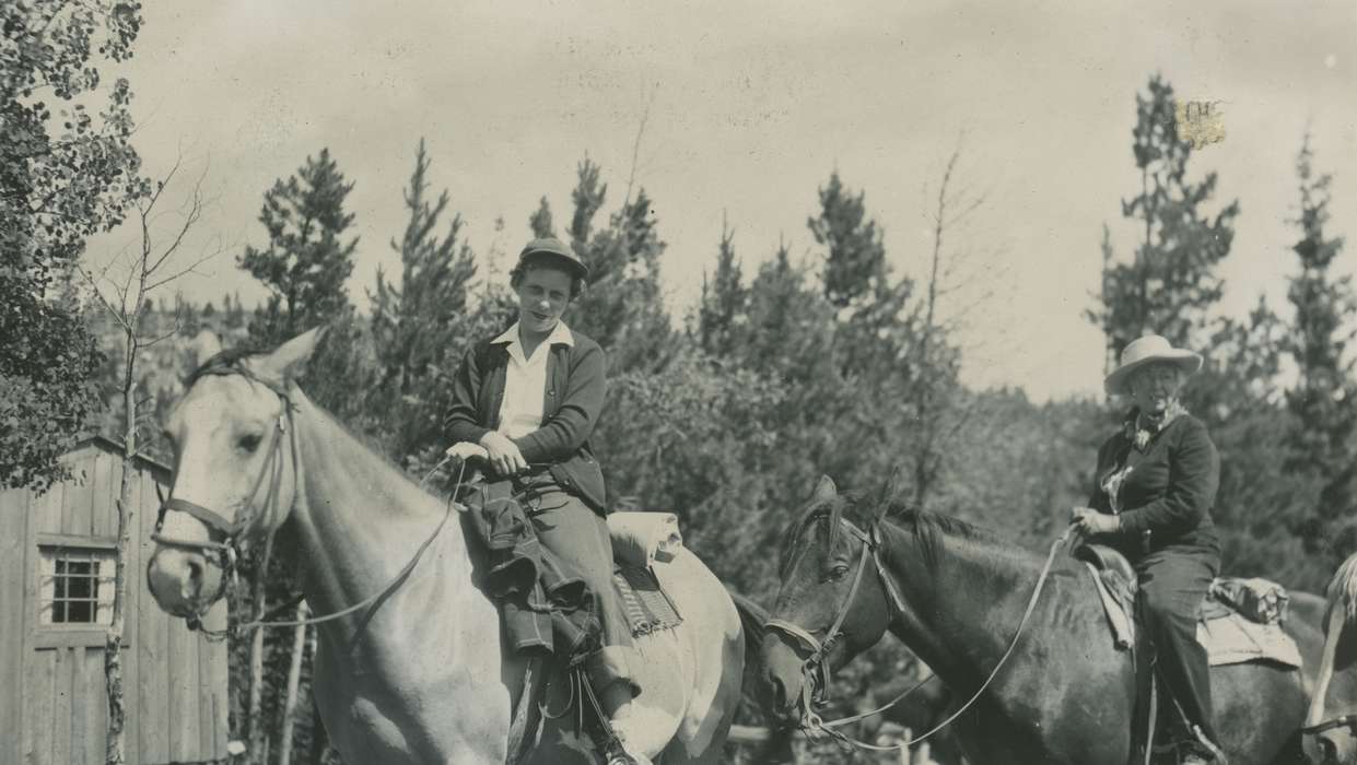 Portraits - Group, Travel, history of Iowa, Iowa History, Animals, Iowa, Grand Lake, CO, horse, McMurray, Doug