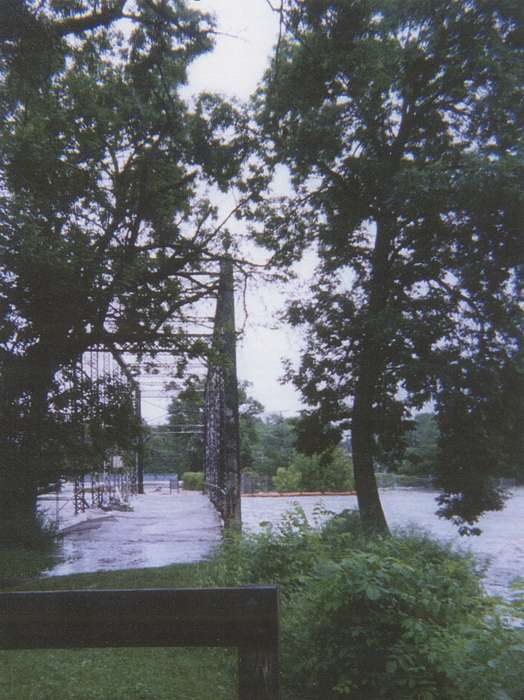 water, Iowa, grass, river, history of Iowa, Lakes, Rivers, and Streams, bridge, Anamosa, IA, Hatcher, Cecilia, tree, Floods, Iowa History