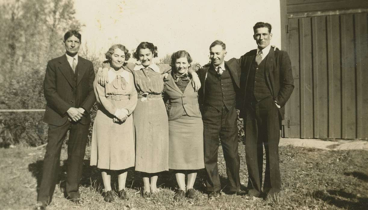 Portraits - Group, Kime, Irma, history of Iowa, Iowa, Iowa History, Fayette, IA