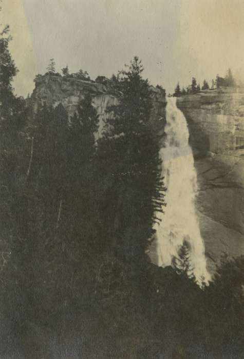 Travel, history of Iowa, Iowa History, Mortenson, Jill, waterfall, Iowa, Yosemite Valley, Yosemite National Park, CA, yosemite